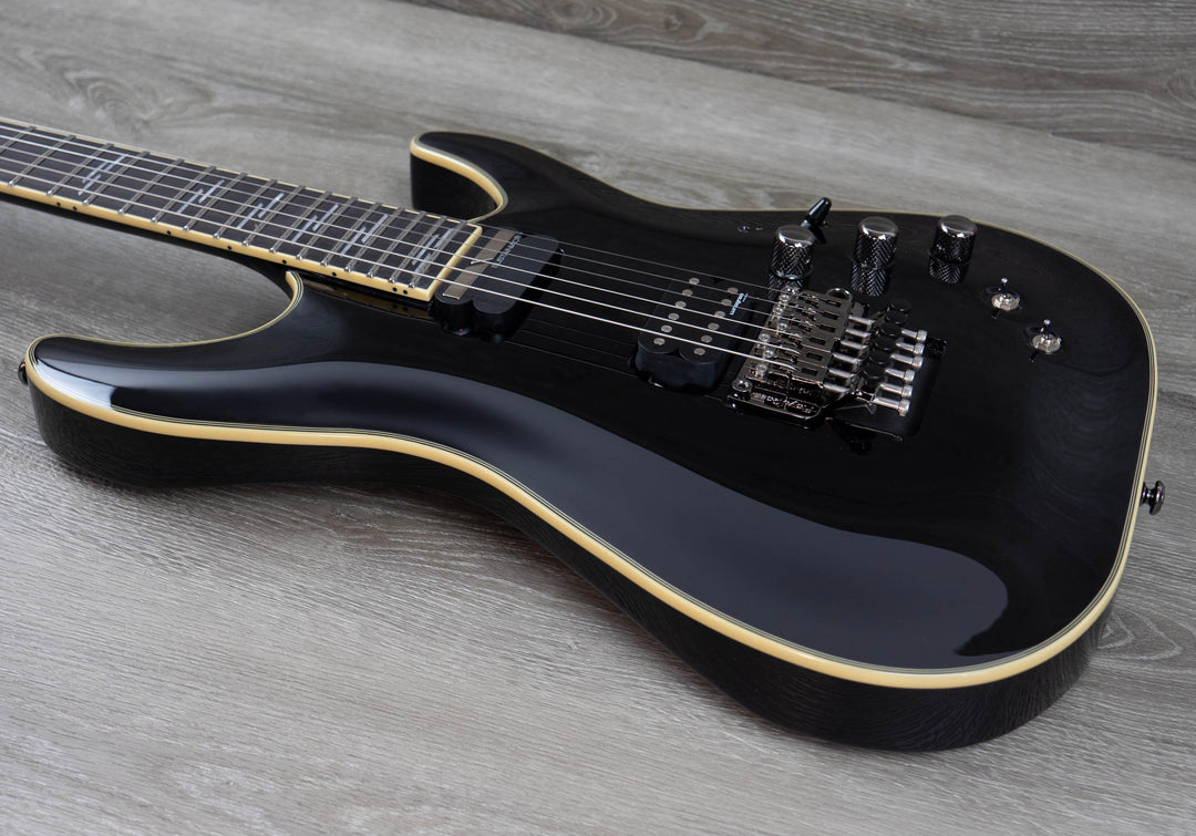 Pre-Owned Schecter C-1 FR-S Blackjack, Gloss Black