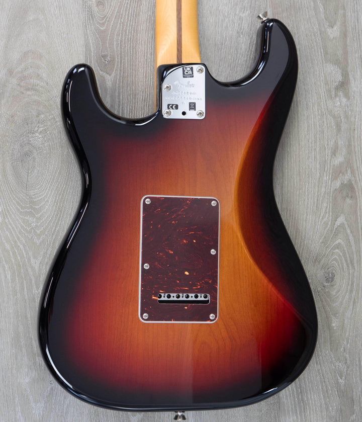 Fender American Professional II Stratocaster, touche en érable, Sunburst 3 couleurs