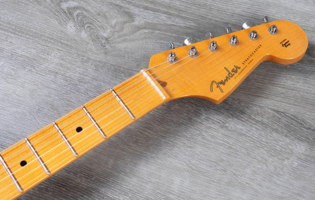 Pre-Owned Fender Eric Johnson Stratocaster Maple Fretboard, Two Tone Sunburst