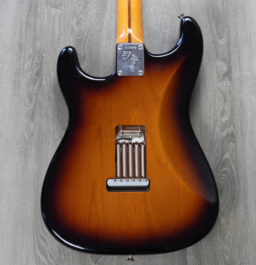 Pre-Owned Fender Eric Johnson Stratocaster Maple Fretboard, Two Tone Sunburst