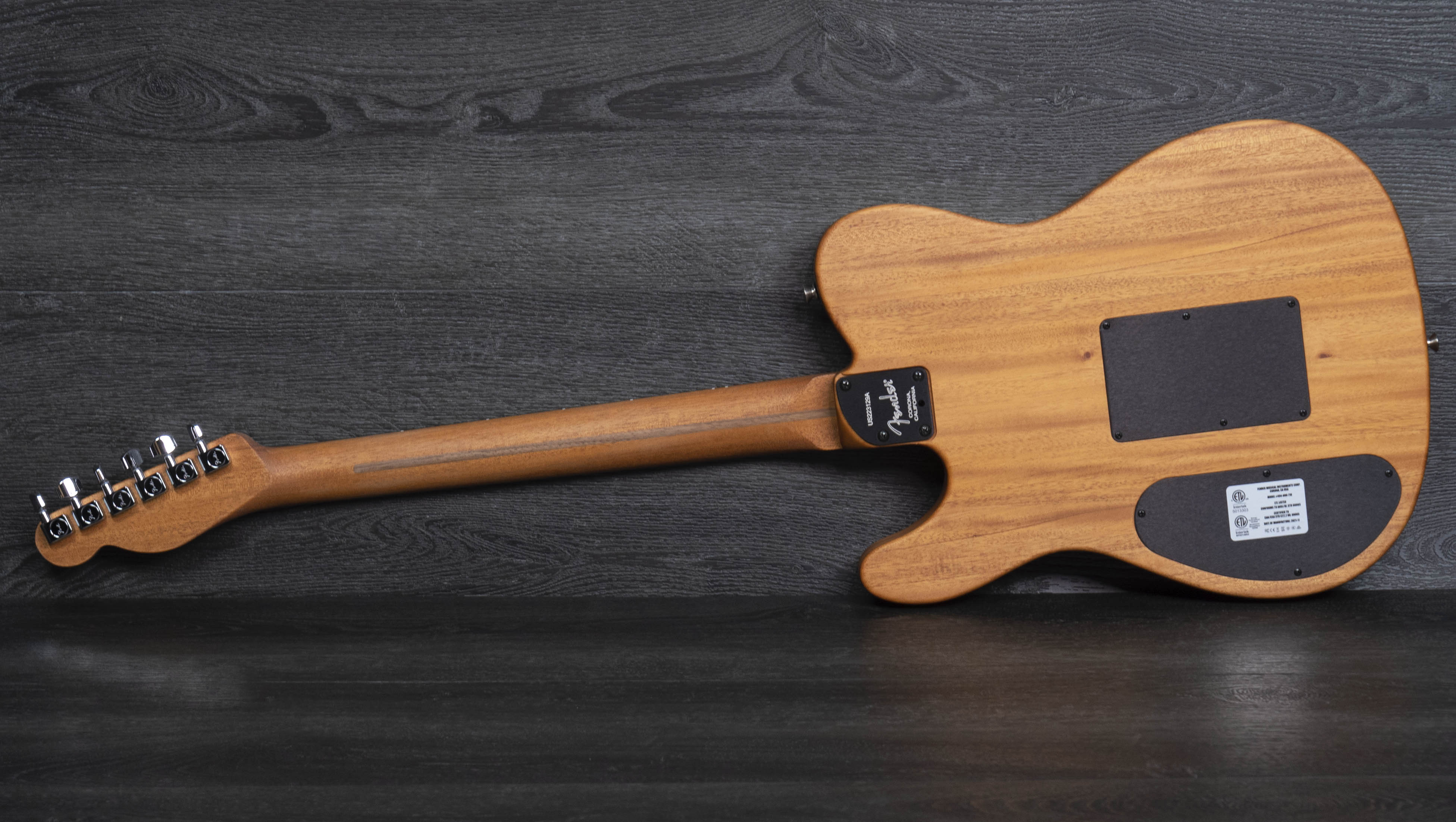 Fender American Acoustasonic Telecaster, Crimson Red – A Strings