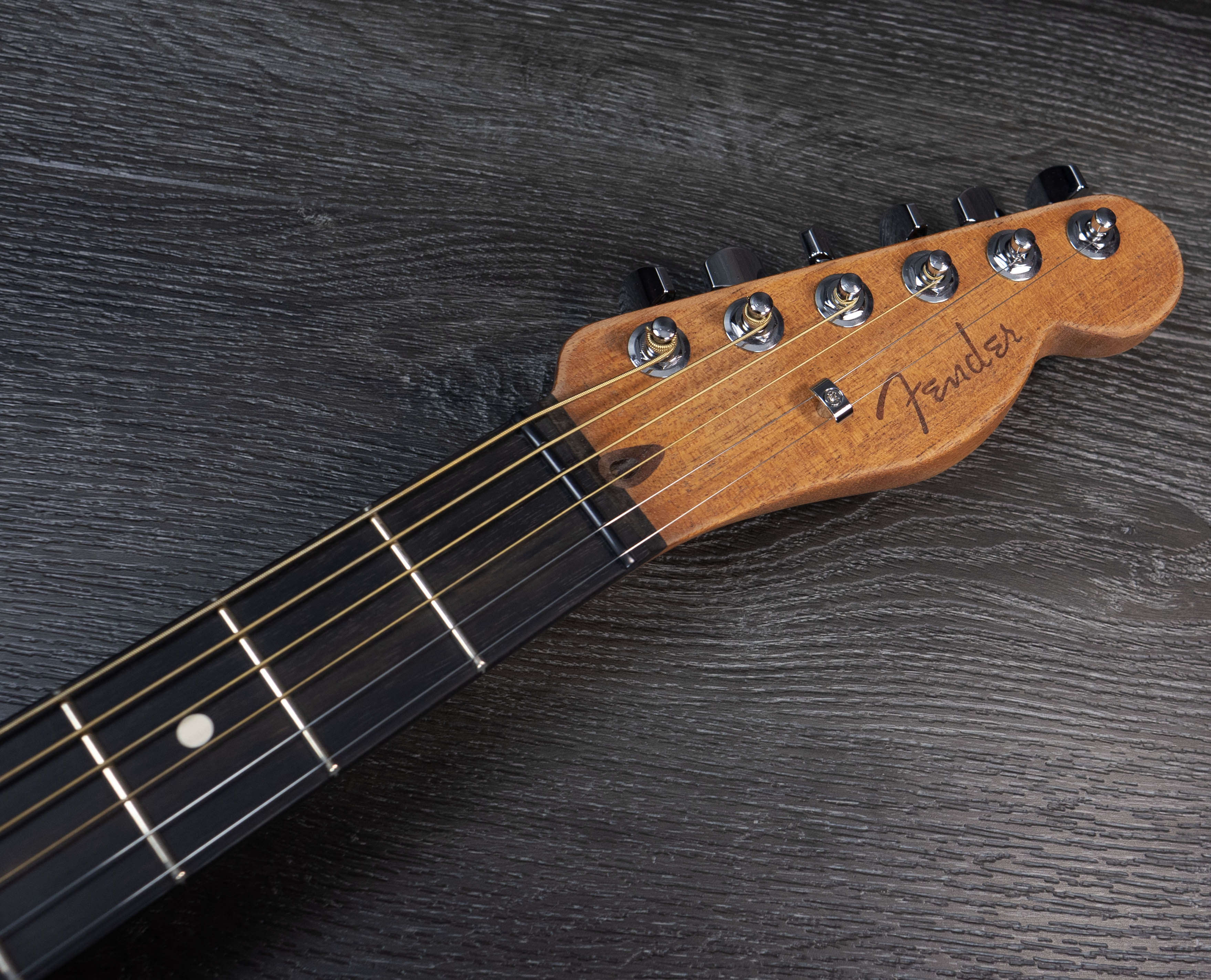 Fender American Acoustasonic Telecaster, Crimson Red – A Strings