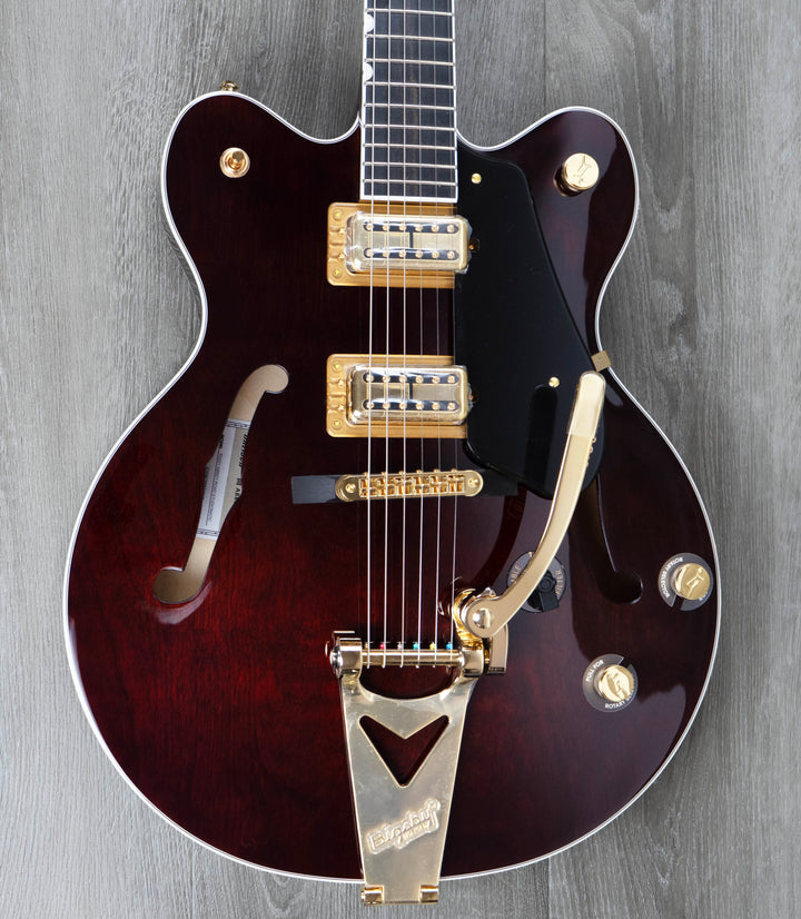 Gretsch Limited Edition Abbey Road Studiomatic Hollow Body with Bigsby and Gold Hardware, Ebony Fingerboard, Classic Walnut Stain