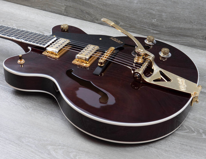 Gretsch Limited Edition Abbey Road Studiomatic Hollow Body with Bigsby and Gold Hardware, Ebony Fingerboard, Classic Walnut Stain