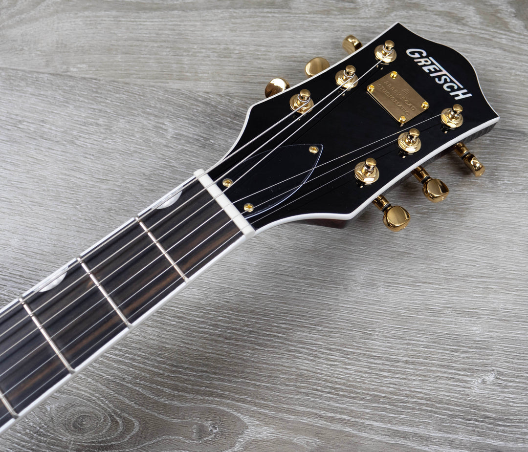 Gretsch Limited Edition Abbey Road Studiomatic Hollow Body with Bigsby and Gold Hardware, Ebony Fingerboard, Classic Walnut Stain