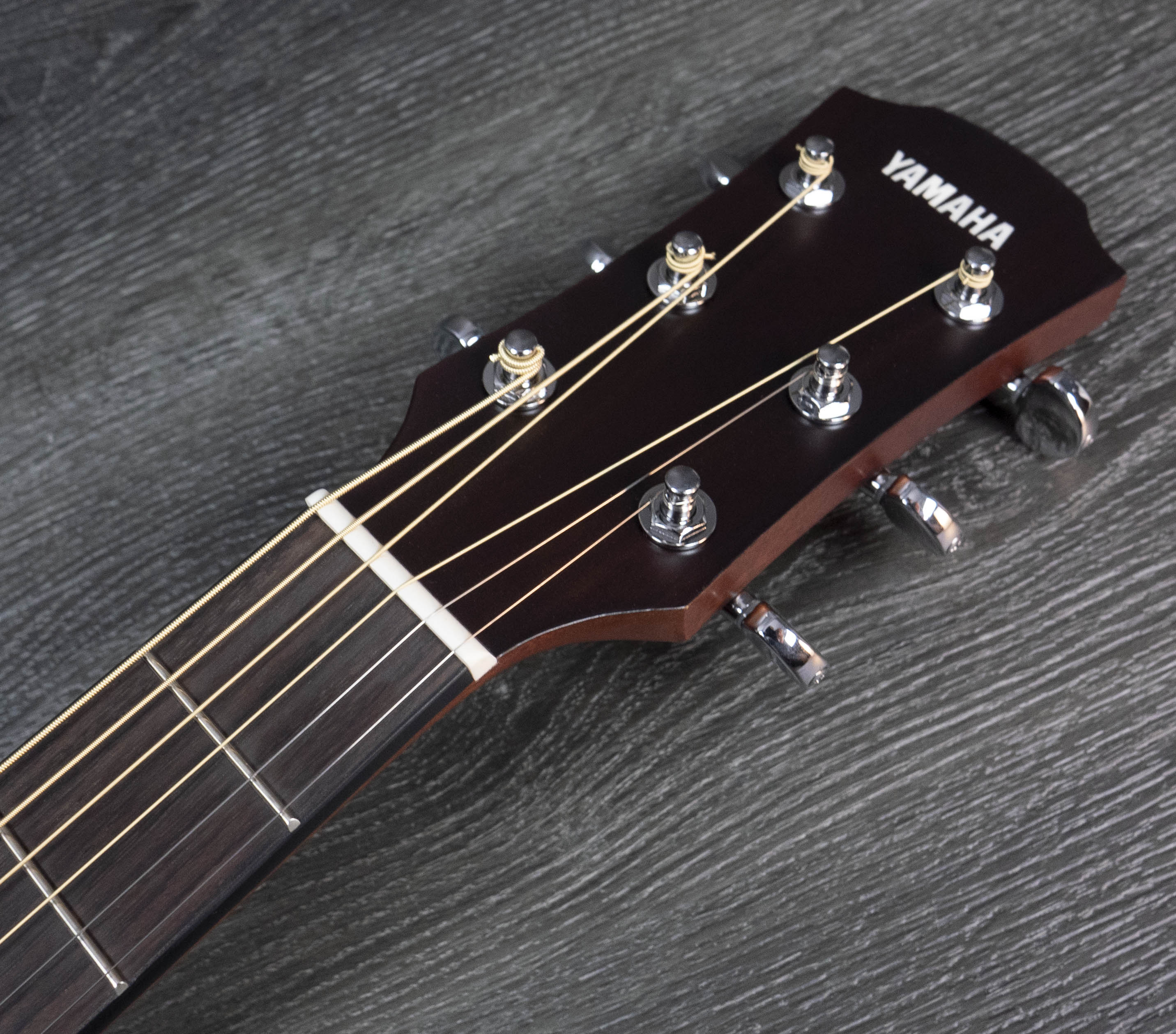 Yamaha AC1M Mk II Electro-Acoustic Guitar, Vintage Natural – A Strings