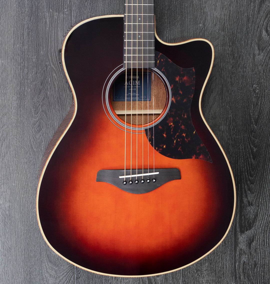 Guitare électro-acoustique Yamaha AC1M Mk II, Tobacco Sunburst