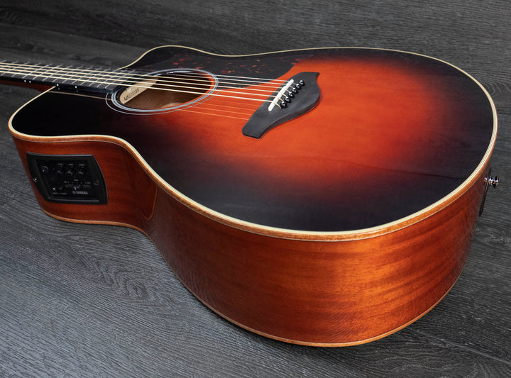 Guitare électro-acoustique Yamaha AC1M Mk II, Tobacco Sunburst