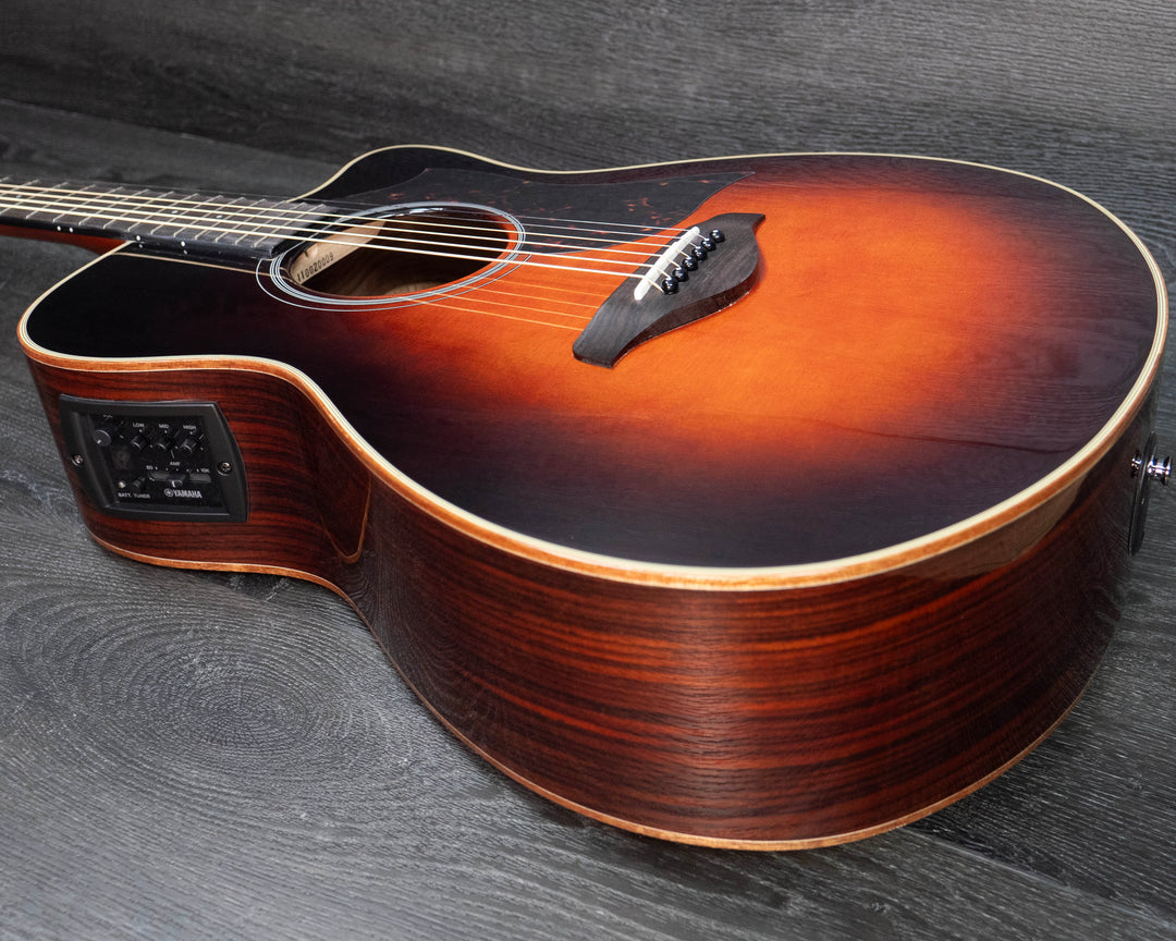 Yamaha AC1R Mk II Electro-Acoustic Guitar, Tobacco Sunburst