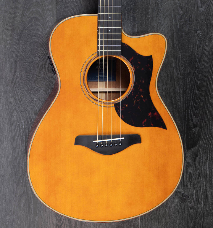 Yamaha AC3M ARE Electro-Acoustic Guitar, Vintage Natural