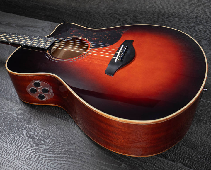 Yamaha AC3M ARE Electro-Acoustic Guitar, Tobacco Brown Sunburst