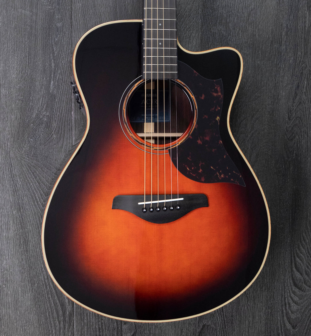 Yamaha AC3R ARE Electro-Acoustic Guitar, Tobacco Brown Sunburst