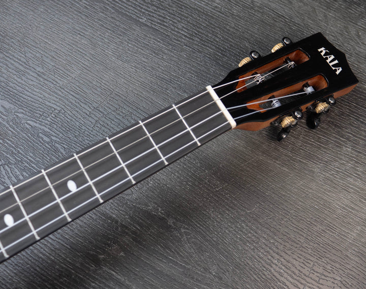 Kala Contour All Solid Gloss Acacia Baritone Ukulele w/ Bag