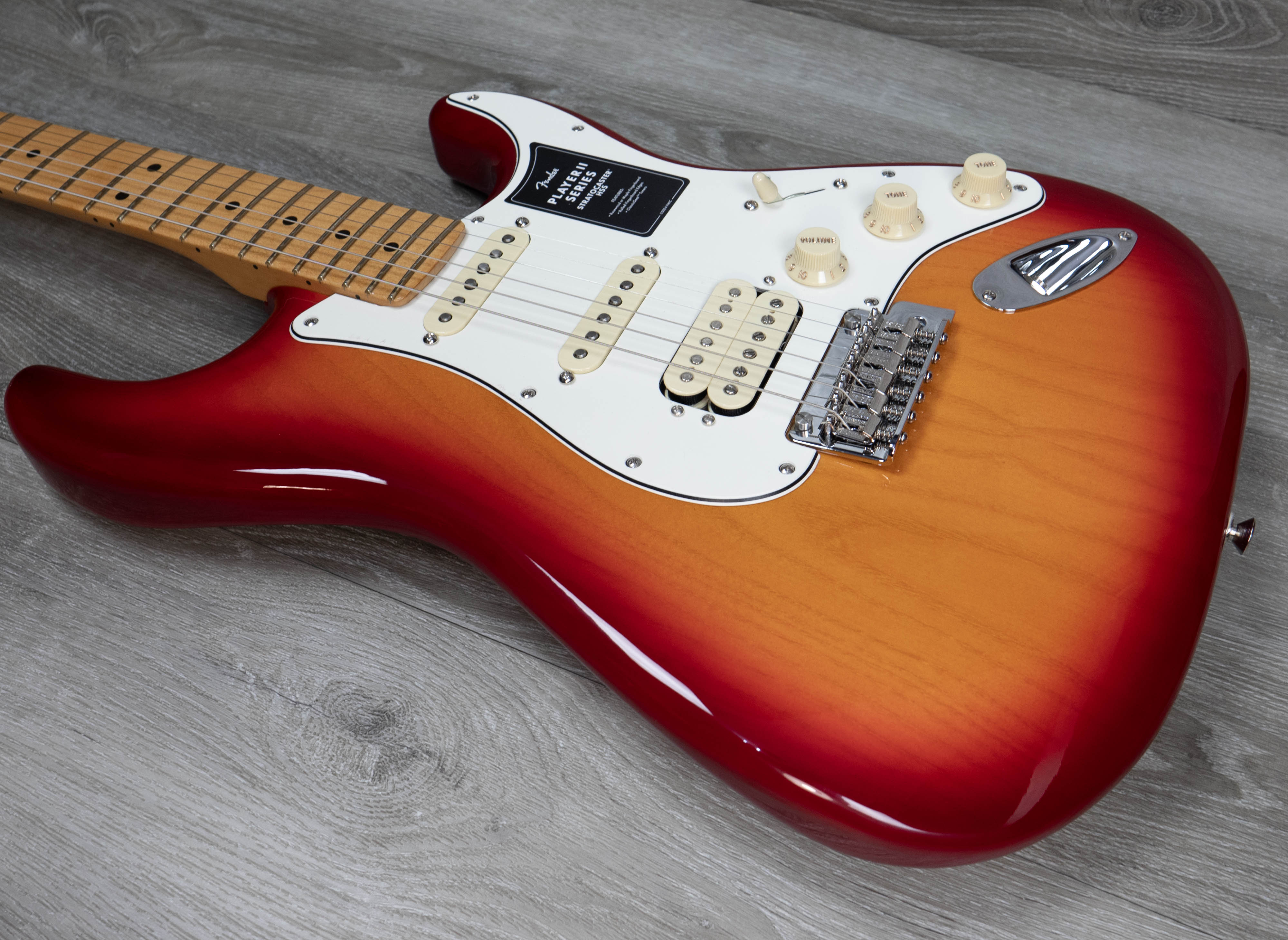 Fender Player II Stratocaster HSS, Maple Fingerboard, Aged Cherry