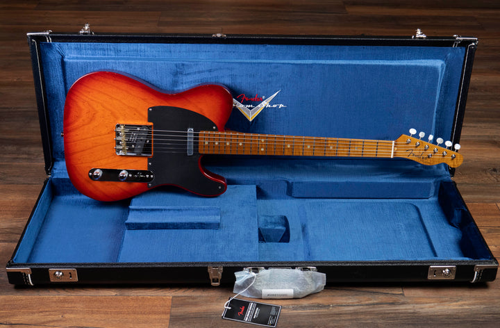 Fender Custom Shop American Custom NOS Telecaster, Roasted Flamed Maple Neck, Violin Burst