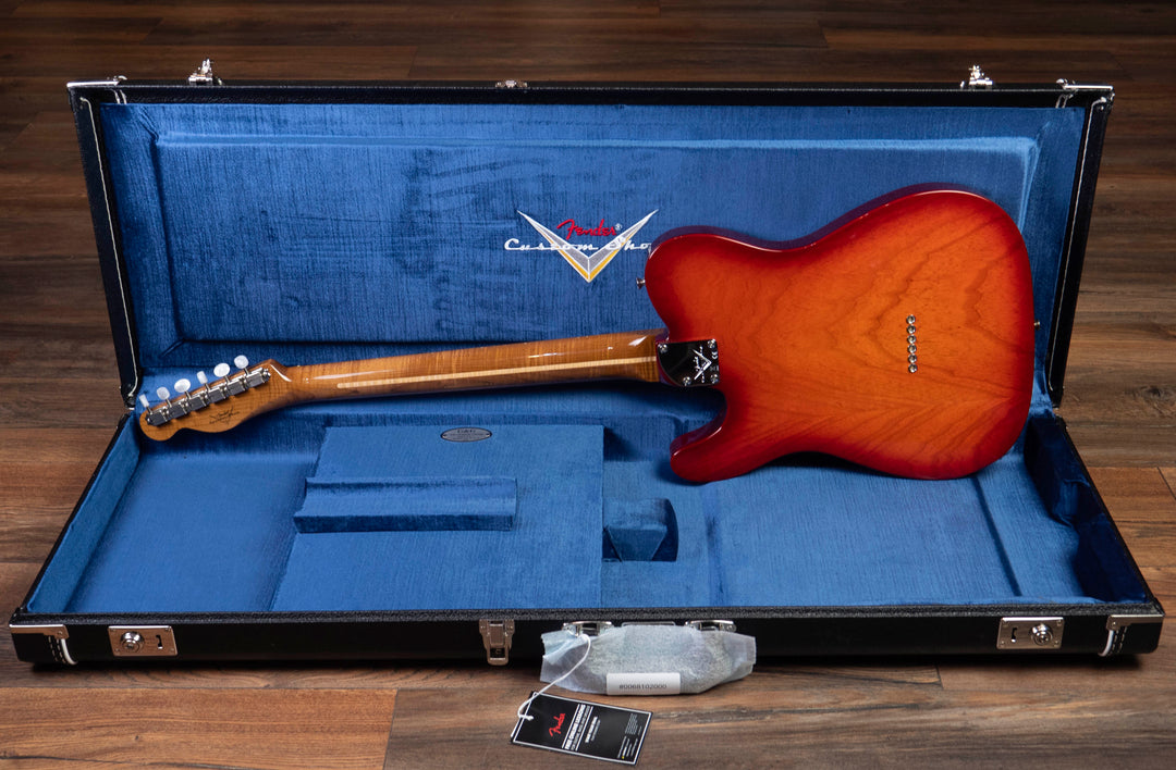Fender Custom Shop American Custom NOS Telecaster, Roasted Flamed Maple Neck, Violin Burst