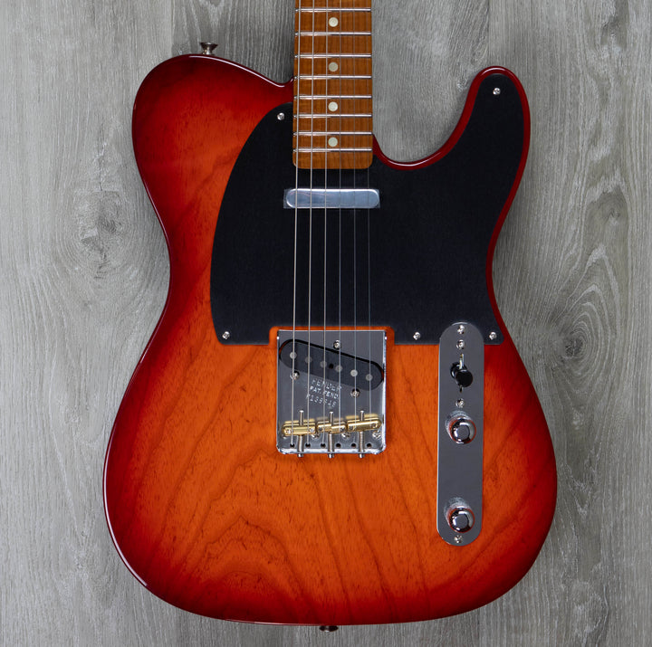 Fender Custom Shop American Custom NOS Telecaster, Roasted Flamed Maple Neck, Violin Burst