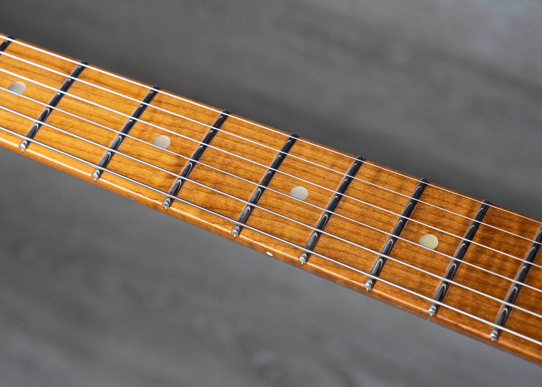 Fender Custom Shop American Custom NOS Telecaster, Roasted Flamed Maple Neck, Violin Burst