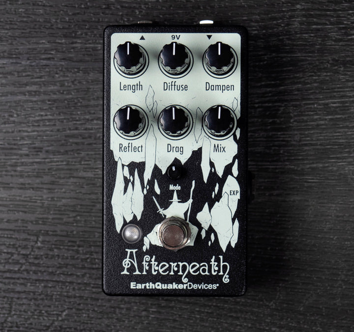 Pedal de efectos de reverberación de otro mundo mejorado Afterneath V3 de EarthQuaker Devices