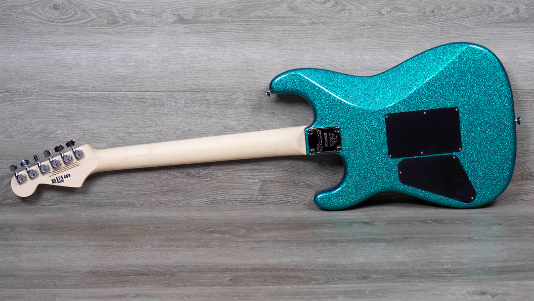 Charvel Pro-Mod San Dimas Style 1 HSS FR M, Maple Fingerboard, Aqua Flake