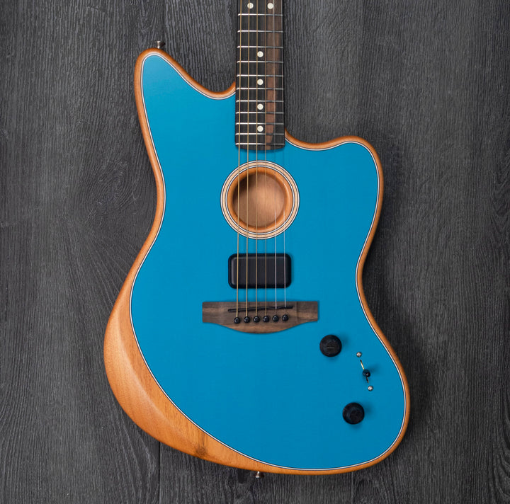 Fender American Acoustasonic Jazzmaster, Ocean Turquoise