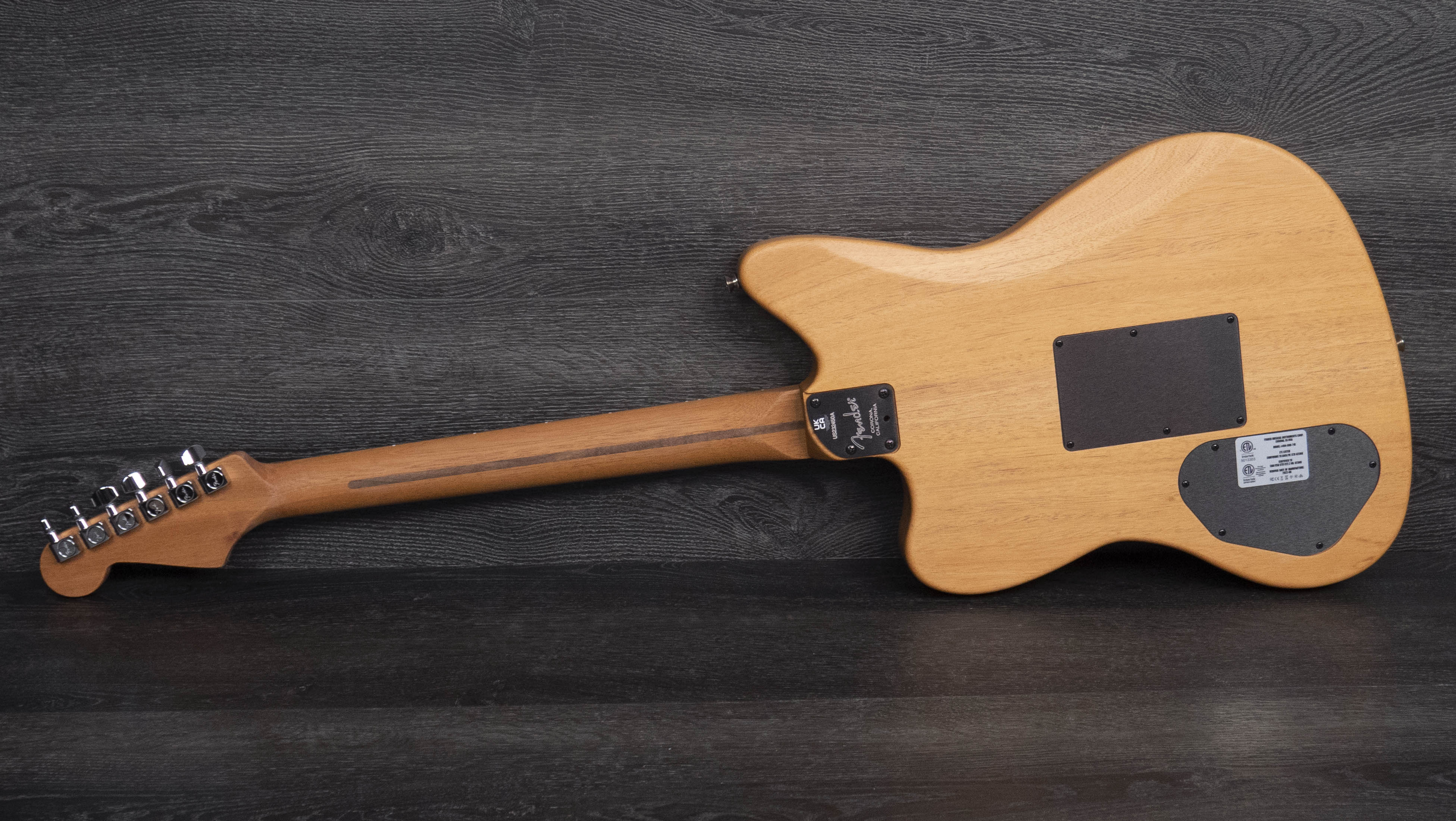 Fender American Acoustasonic Jazzmaster, Tungsten – A Strings