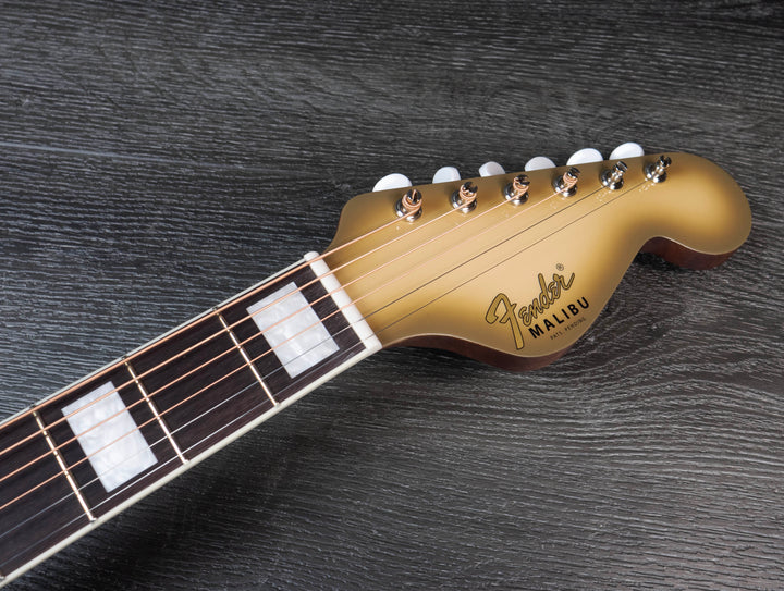 Fender Limited Edition California Vintage Malibu with Case, Antigua Pickguard, Antigua