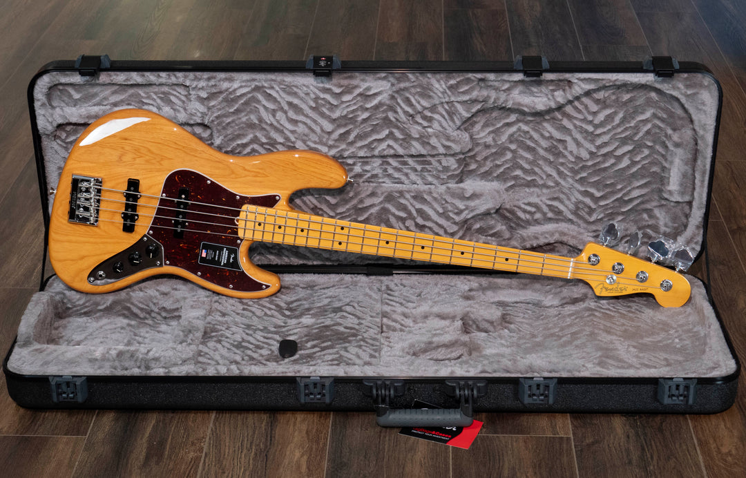 Fender American Professional Jazz Bass, Maple Fingerboard, Natural