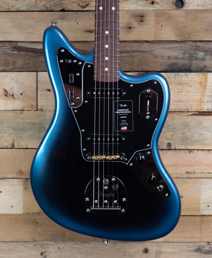 Fender American Professional Jaguar, Rosewood Fingerboard, Dark Night