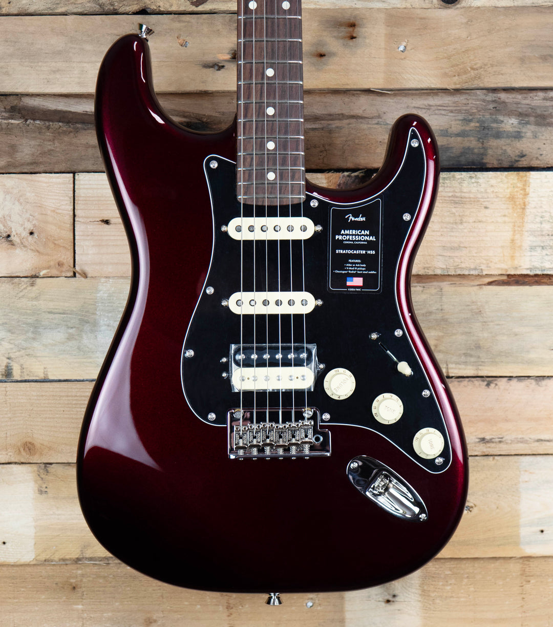 Fender American Professional Jazzmaster, Rosewood Fingerboard, Oxblood