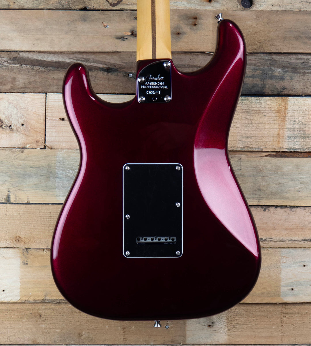 Fender American Professional Stratocaster, Rosewood Fingerboard, Oxblood
