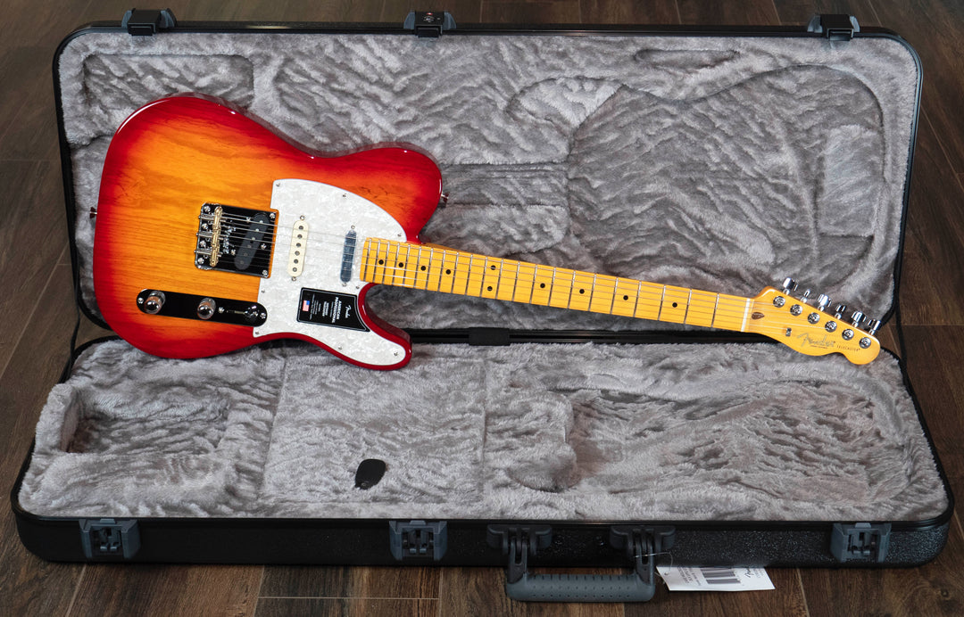 Fender American Professional Hot Shot Telecaster, Maple Fingerboard, Aged Cherry Burst