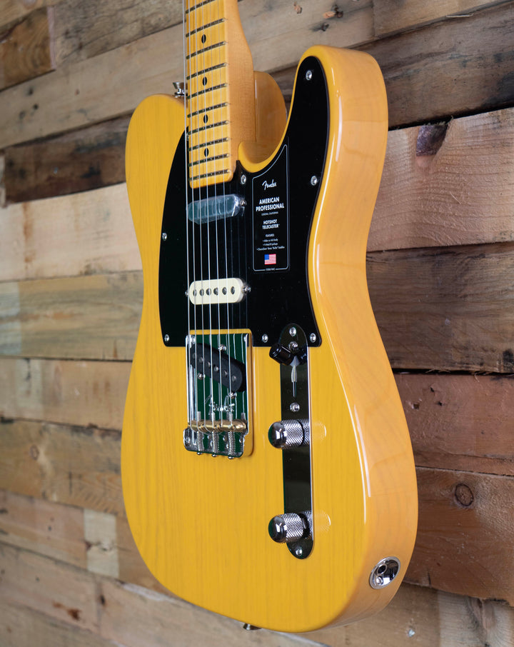 Fender American Professional Hot Shot Telecaster, Maple Fingerboard, Butterscotch Blonde