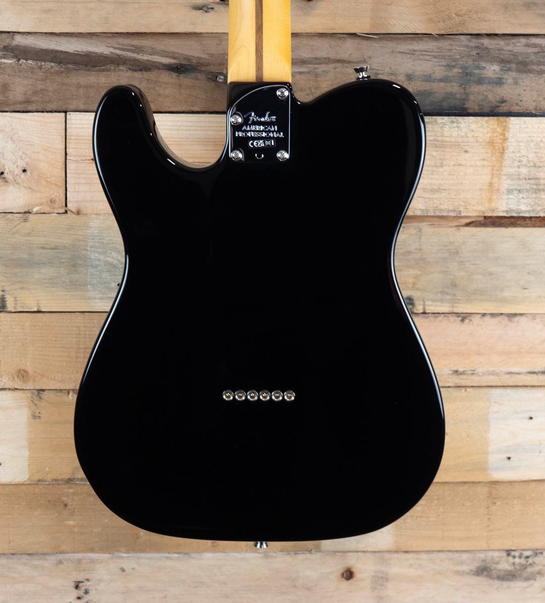 Fender American Professional Telecaster, Maple Fingerboard, Black