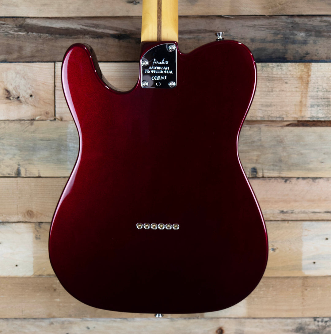 Fender American Professional Telecaster, Maple Fingerboard, Oxblood