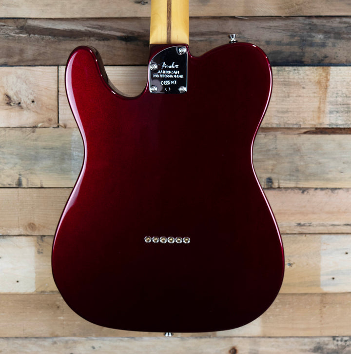 Fender American Professional Telecaster, Maple Fingerboard, Oxblood