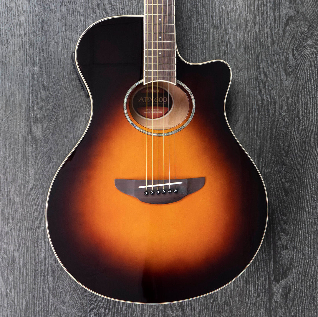 Yamaha APX600 Electro-Acoustic Guitar, Old Violin Sunburst