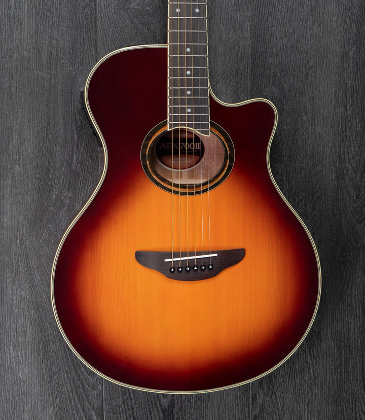 Yamaha APX700II Electro-Acoustic Guitar, Brown Sunburst