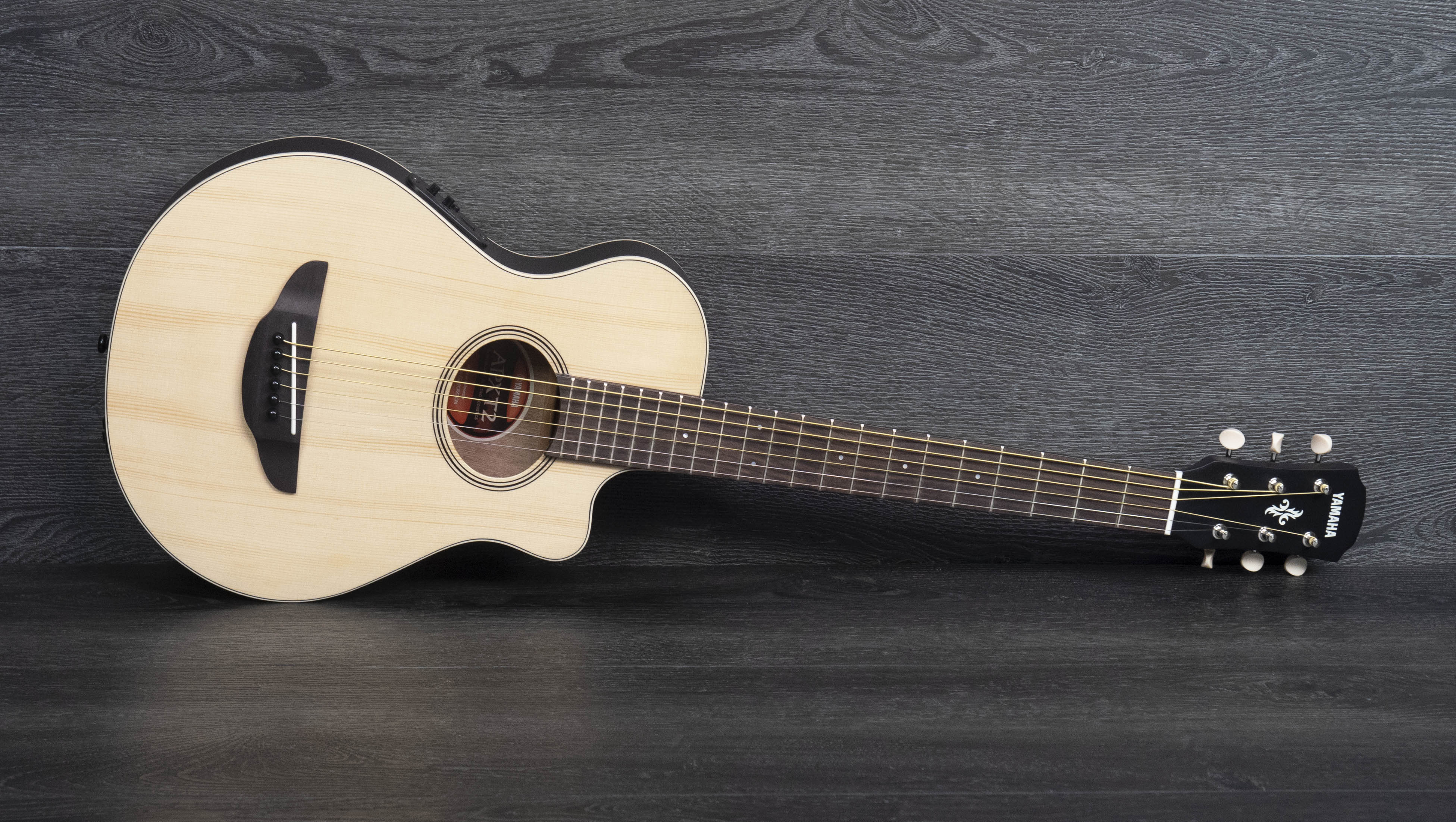 Yamaha APXT2 Electro-Acoustic Travel Guitar, Natural – A Strings