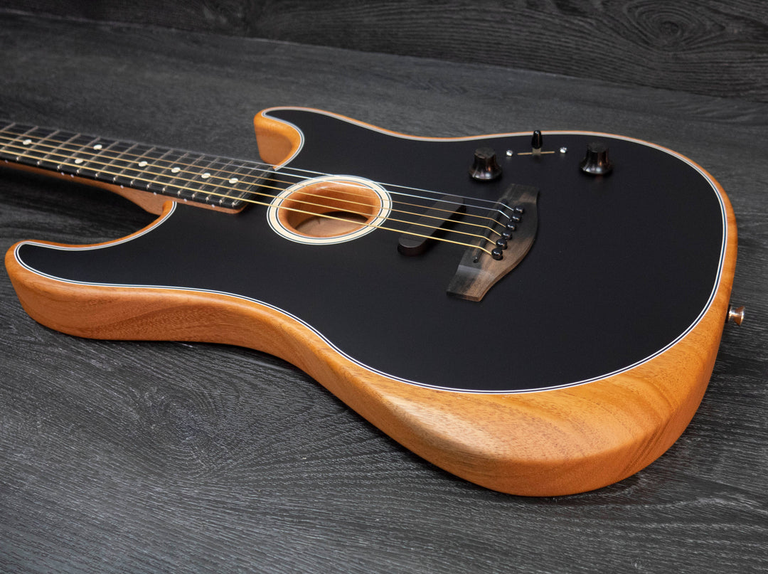 Fender American Acoustasonic Stratocaster, Black