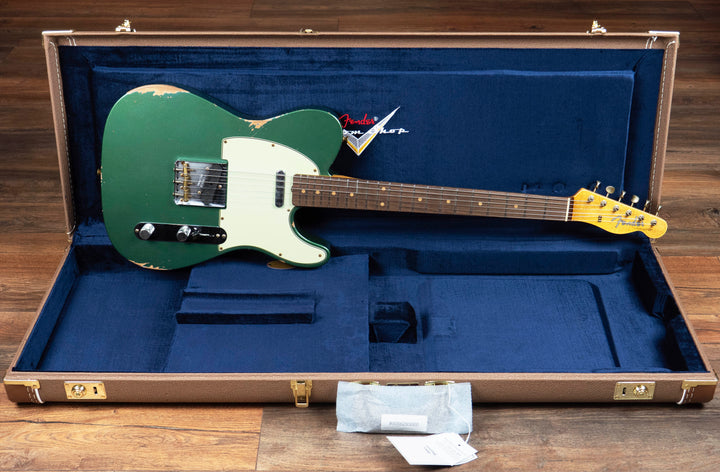 Fender Custom Shop Limited Edition 1960 Telecaster Relic, Aged Sherwood Green Metallic