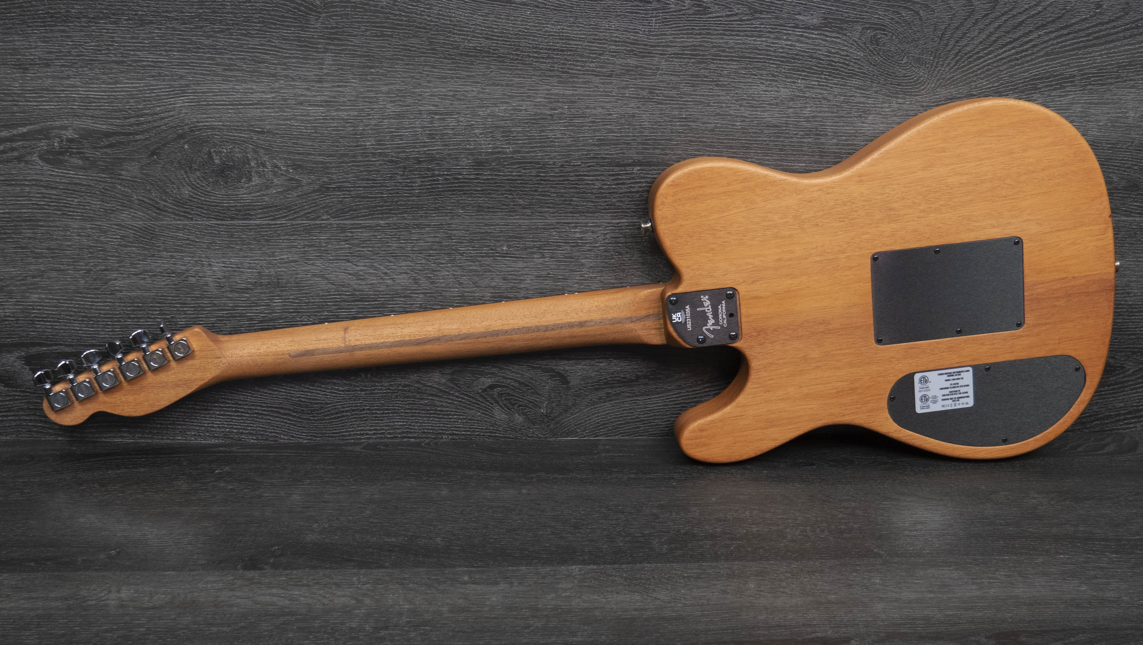 Fender American Acoustasonic All-Mahogany Telecaster, Bourbon
