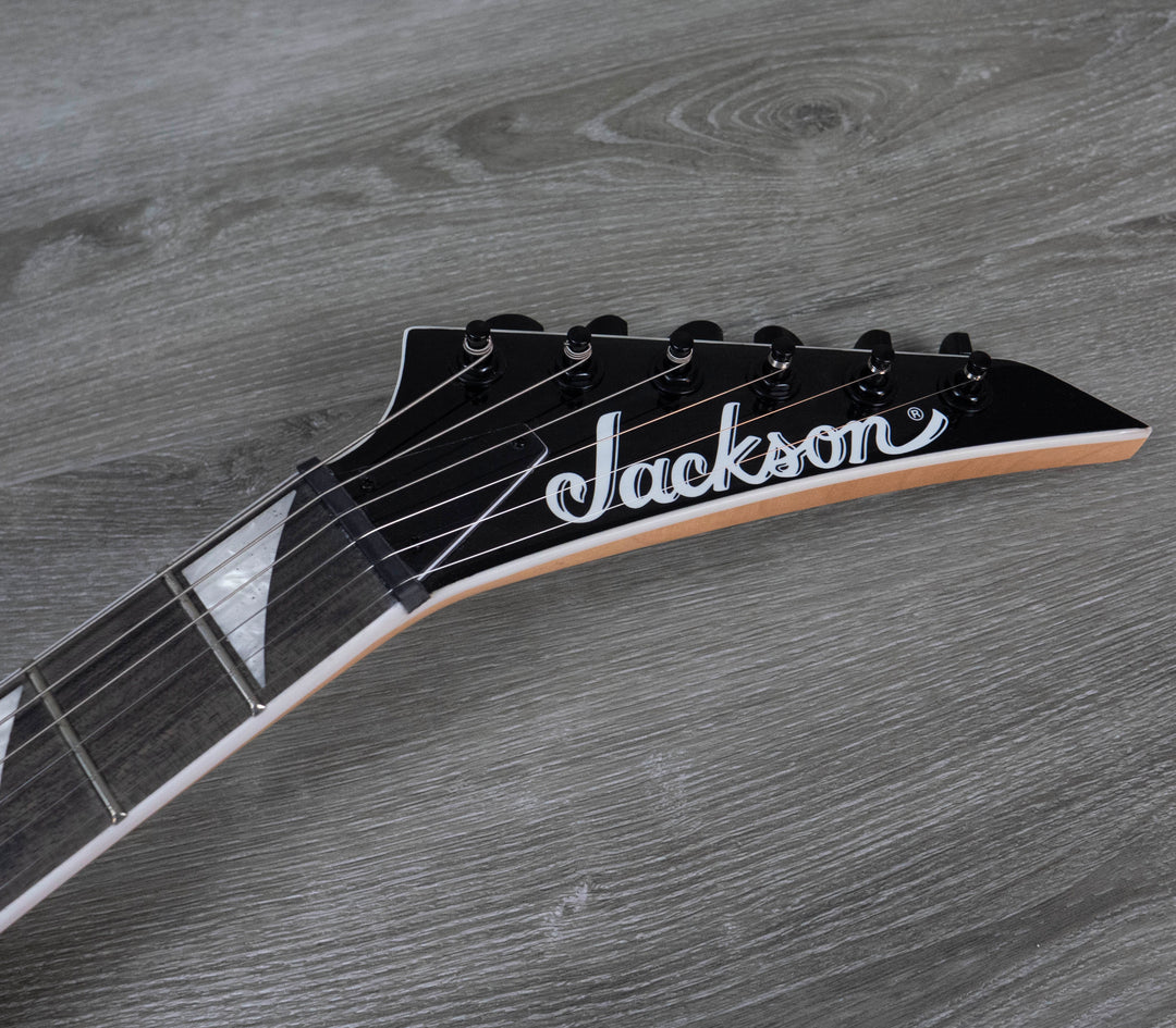 Jackson JS Series Dinky JS20 DKQ 2PT, Amaranth Fingerboard, Transparent Black Burst