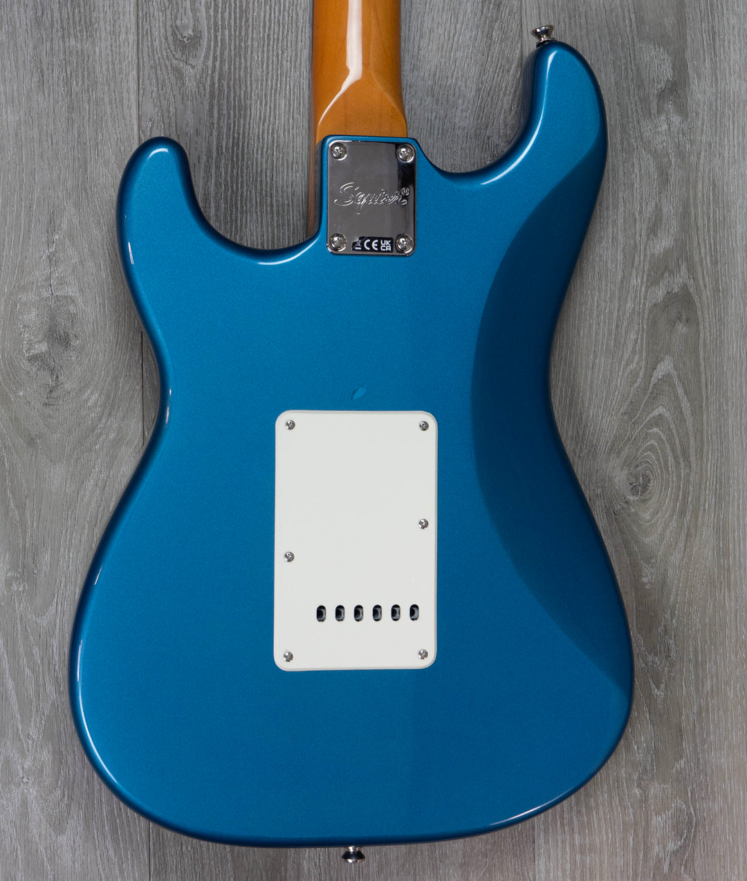 Squier Classic Vibe 60s Stratocaster, diapasón de laurel, azul Lake Placid