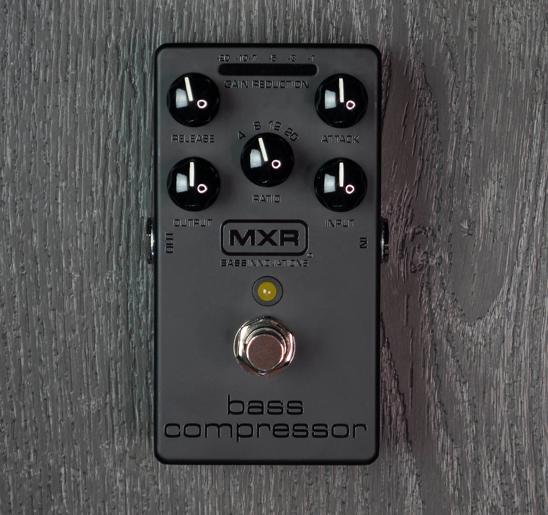 MXR M87B Limited Edition Blackout Bass Compressor Pedal