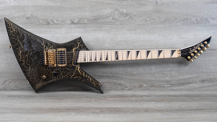 Jackson Pro Plus Series Signature Brandon Ellis Kelly KE27, Maple Fingerboard, Gold Crackle