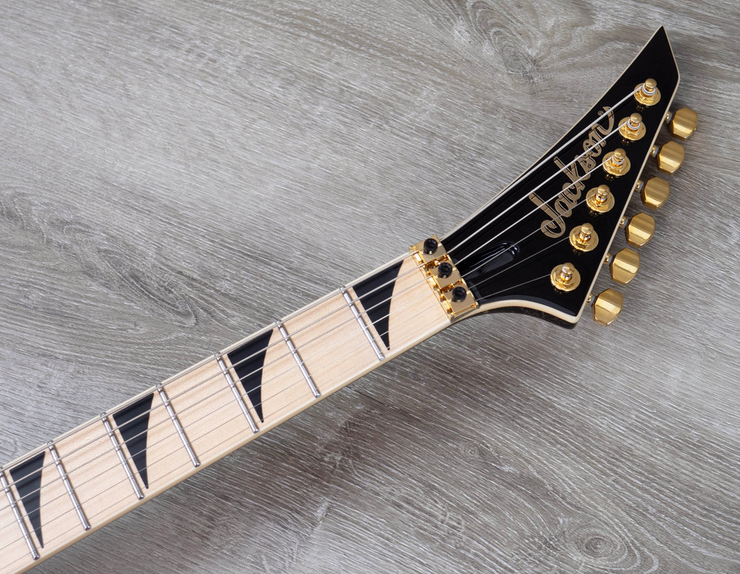 Jackson Pro Plus Series Signature Brandon Ellis Kelly KE27, Maple Fingerboard, Gold Crackle