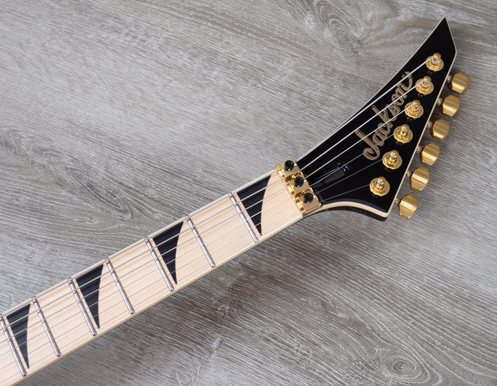Jackson Pro Plus Series Signature Brandon Ellis Kelly KE27, Maple Fingerboard, Gold Crackle