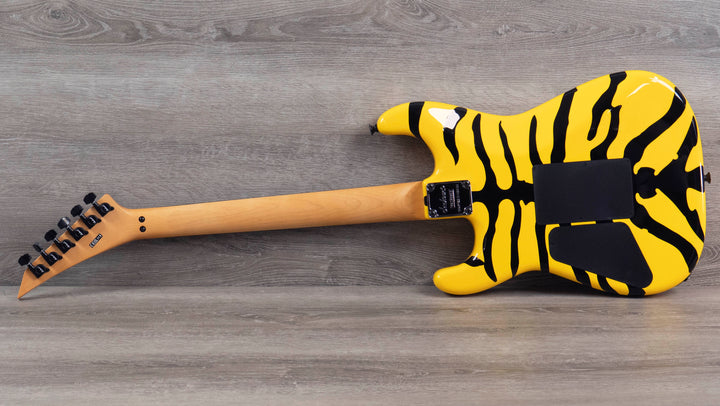 Jackson Pro Origins 1985 Limited Edition San Dimas SD1 HH FR, Ebony Fingerboard, Yellow Bengal