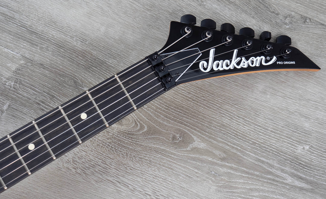 Jackson Pro Origins 1985 Limited Edition San Dimas SD1 HH FR, Ebony Fingerboard, Yellow Bengal